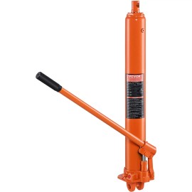 3 Ton Hydraulic Bottle Jack Steel Car Jack With Long Ram And Clevis Base For Vehicle Lifting D0100H53516Default: Default
