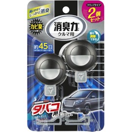 消臭力 クルマ [まとめ買い] 車用 クリップタイプ タバコ用 スカイミント 2個セット クルマの消臭力 車 クリップ 消臭剤 消臭 芳香剤