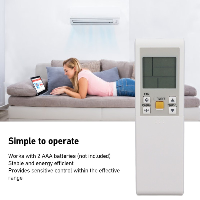 ARC452A4 Air Conditioner Remote Replacement AC Remote Control for Daikin