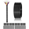 18 Gauge 8 Conductor Electrical Wire 100FT, UL 2464 18