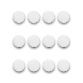 Nispira Disposable Replacement Filters Compatible with Omron Healthcare Filters 1/2" NE-C18 NE-C25 C30FL 9930, 12 Pack