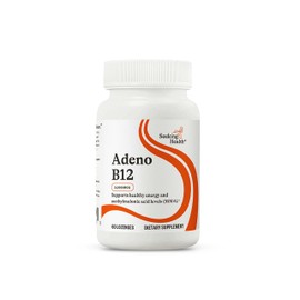 Seeking Health Adeno B12 - Vitamin B Supplement to Support Energy and Brain Health - Adenosylcobalamin Energy Supplement - 3000 mcg, 60 Lozenges