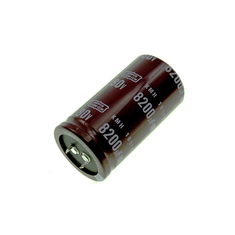 Snap-In Electrolytic Capacitor 8200µF 80V 105°C ; EKMH800VSN822MA63T ; 8200uF