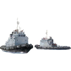 TAKOM 1/350 Russian 192/192A Type Tugboat Set of 2 Plastic Model TKO6011