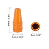 X AUTOHAUX 4pcs French Type Valve Caps Bicycle Tire Valve