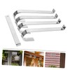 Operitacx Stainless Steel Hooks for Outdoor Hanging No Drilling Siding