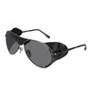 Ossat Polarized sunglasses with side shields cowhide wind proof sunshade