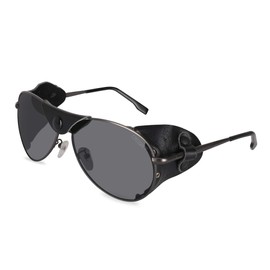 Ossat Polarized sunglasses with side shields cowhide wind proof sunshade Classic Mountain Fishing eyewear