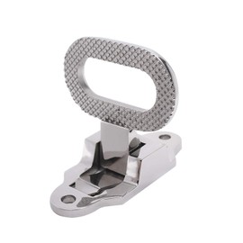 SHENGHUISS Marine Folding Mast Step Safety 316 Stainless Steel with Diamond Tread Pattern for Climbing High Places of Boat, Yacht, Car, Rv, Truck ect