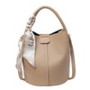 BATLUTI Women's Bucket Shaped Bag, Shoulder Bag, Pouch Included, 2-Way,