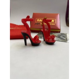 MGA Entertainment Rainbow High Mini Accessories Studio Ruby Anderson Ultra Rare Studded Red Heels