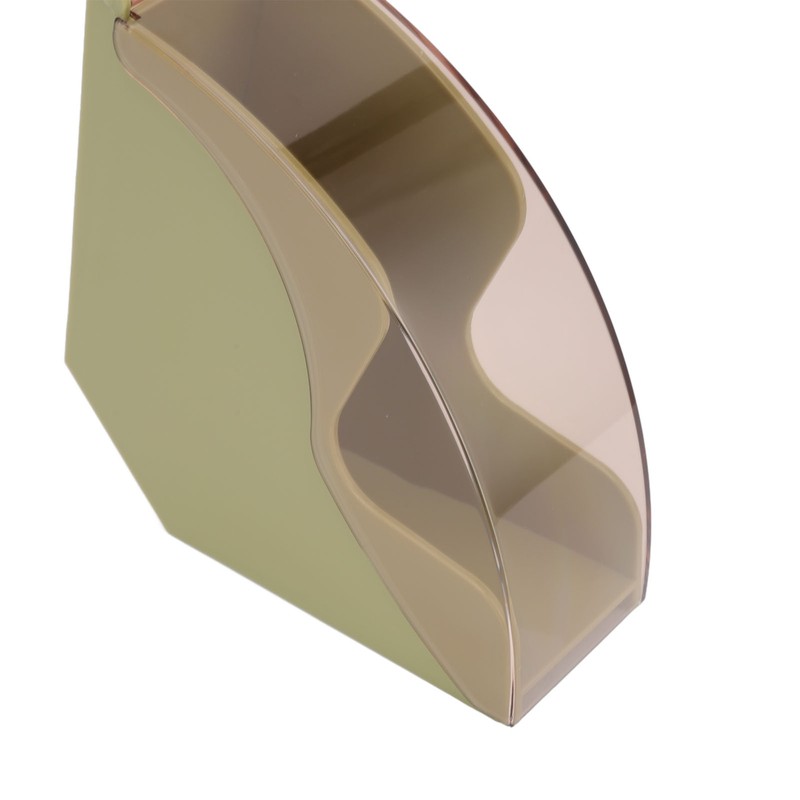 Coffee Filter Paper Storage Box Dustproof Plastic Filter Paper Rack