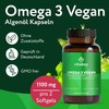 Vitabay Omega 3 Vegan 180 Capsules with 1100 mg Pure