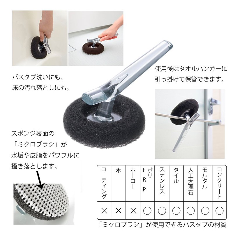 Tidy CL6663200 Handy Sponge for Bathtub Cleaning