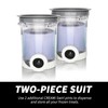 Replacement Container Set (2 Pieces) Including Lid for Ninja Creami