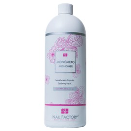 NAIL FACTORY - Nail Liquid Monomer EMA Professional Grade for Acrylic Powder System, 32 fl OZ.