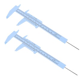 WOONEKY 2pcs Eyebrow Ruler Shaping Tool Precision Makeup Measurement for Women