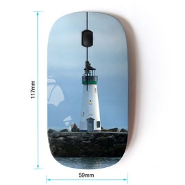 KawaiiMouse [ Optical 2.4G Wireless Mouse ] Lighthouse Lonely Lighthouse