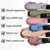 Kaely 8Pcs Cream Eye Shadow Sticks Set for Older Women,