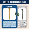#8 x 1-5/8" Exterior Deck Screws (5 lb Box), Tan