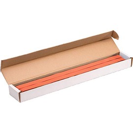 Smooth TPE Tourniquets in Flat Box Large - Orange 250/bx