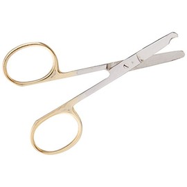 Tool Tron Tooltron Snip-A-Stitch Scissors 3-1/2"-Gold Plated