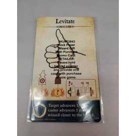 Dungeons & Dragons Rock Paper Wizard - Levitate Promotional Card - New