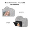 DustProof Digital Camera Screen Protector Popup Sunlight Hood Shield for