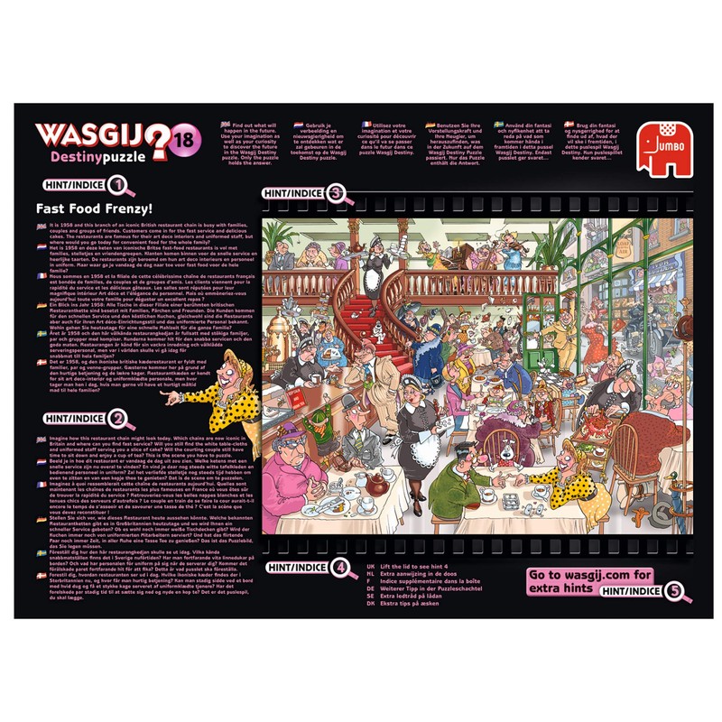 Wasgij JUM19157 19157 Puzzle, Mehrfarbig