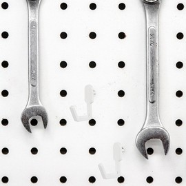 iplusmile 72pcs Pegboard Hooks Tool Organizer for Garage Kitchen Workshop Pegboard Tool Holders for Tidy Storage and Easy Access