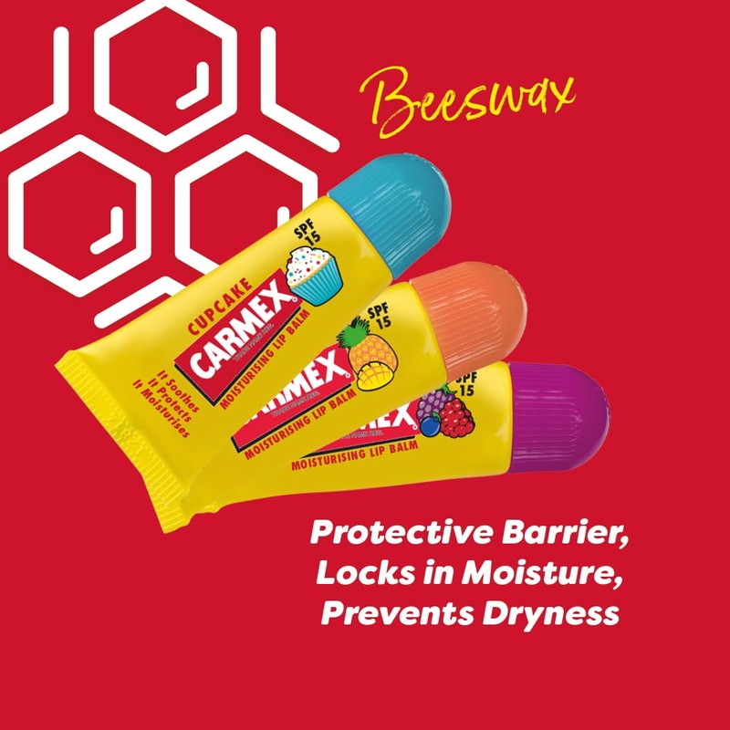 Carmex Minis Scented Lip Balms for Soft, Protected Lips with