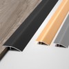 Threshold Ramp, Aluminium, Door Threshold, Tension Strap, Transition Profile, Suitable