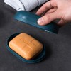 KMOCEPLY Portable Soap Dish Travel Soap Box Soap Container with