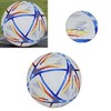 Training Soccer Ball PU No. 5 Symbol Highly Elastic Inflatable