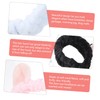 Healeved 4pcs Cat Ears Makeup Head Wraps Comfortable Elastic Headbands
