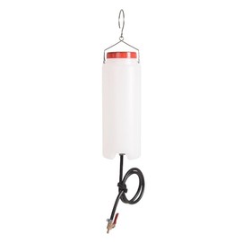 Petrol Bottle Workshop Tank 2 Litre Fuel Infusion Replacement Tank with Tap & Hose for Carburettor Adjustment Work