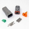 Deutsch DT Series 4 Pin Connector Kit w/Barrel Style Terminals