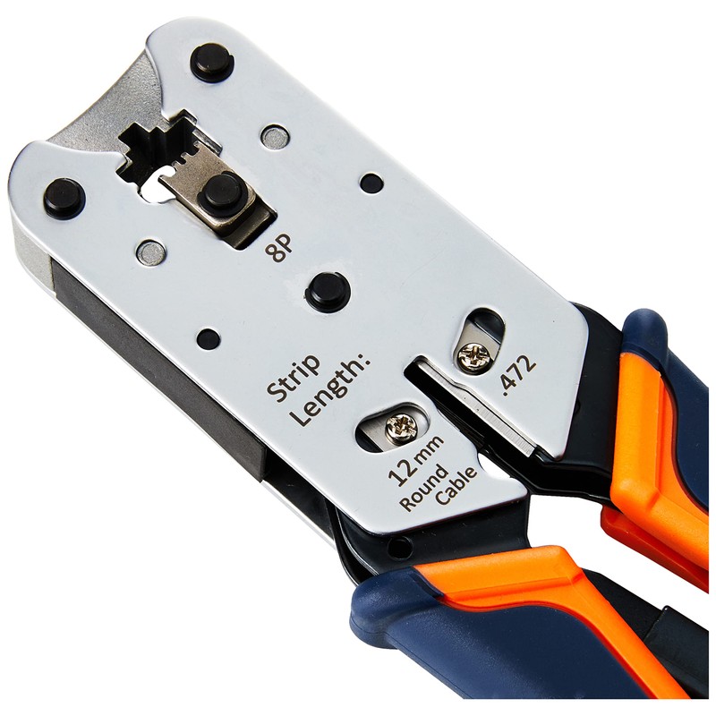 CRIMP TOOL, RJ45 D03024 By DURATOOL