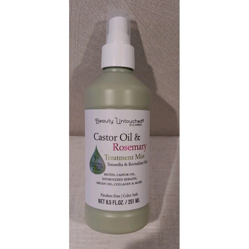 SJ Creations Beauty Untouched Castor Oil & Rosemary Treatment Mist