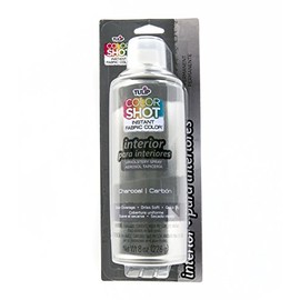 Tulip ColorShot Instant Fabric Color Interior Upholstery Spray 8 oz - Charcoal