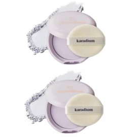 Karadium 카라디움 노세범 보송 데일리 수정 미니멀 팩트 X2개 Caradium No Sebum Bosing Daily Fixing Minimal Pact X2 Pieces