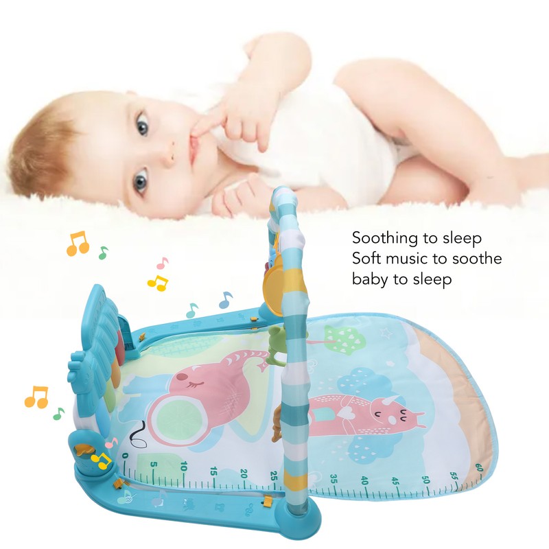 Baby Gyms Play Mat Infant Activity Play Piano Tummy Time