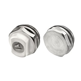 Cornat Blind and air plug set, 1/2 inch, nickel-plated, T593002