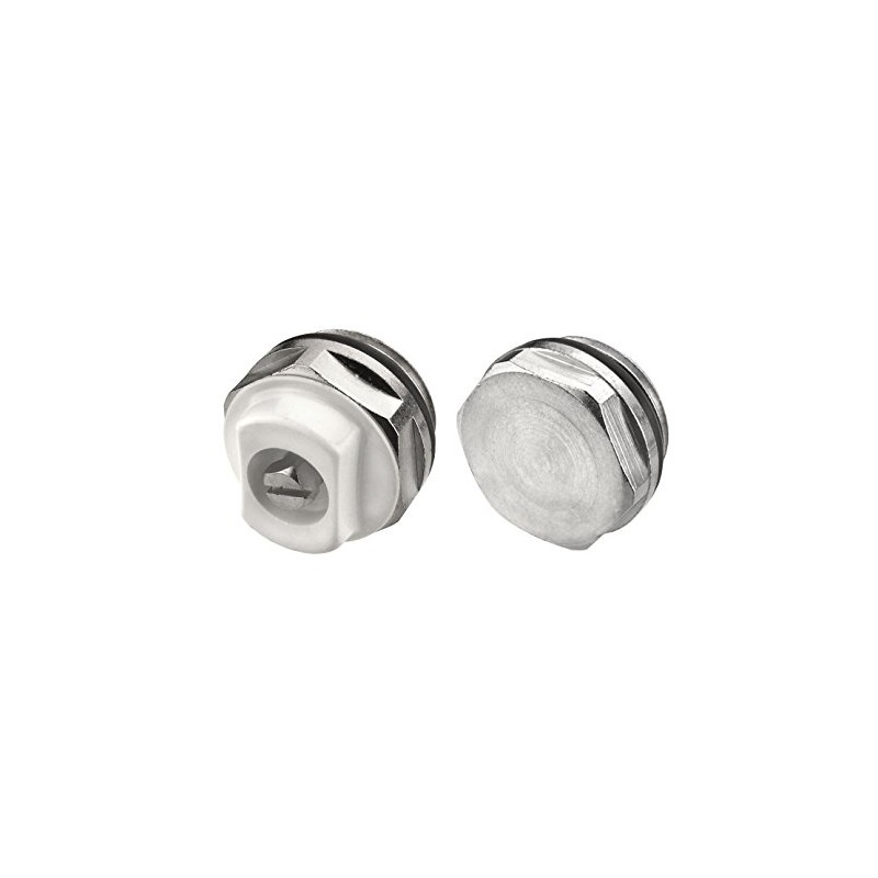 Cornat Blind and air plug set, 1/2 inch, nickel-plated, T593002