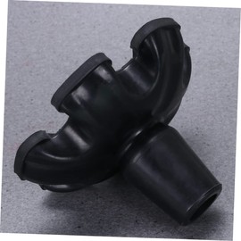 KOMBIUDA Non- Crutch Foot Cover Hexagonal Crutch Pads for Outdoor Use Easy to Install for Seniors for