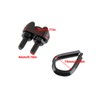 Antrader 1/8 Inch 3mm Wire Rope Clamps Clip and M3