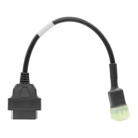 TOTMOX 6PIN To 16PIN Adapter Cable Compatible with Kawasaki Motorcycle 6PIN, Motorcycle OBD 6PIN Adapter Cable