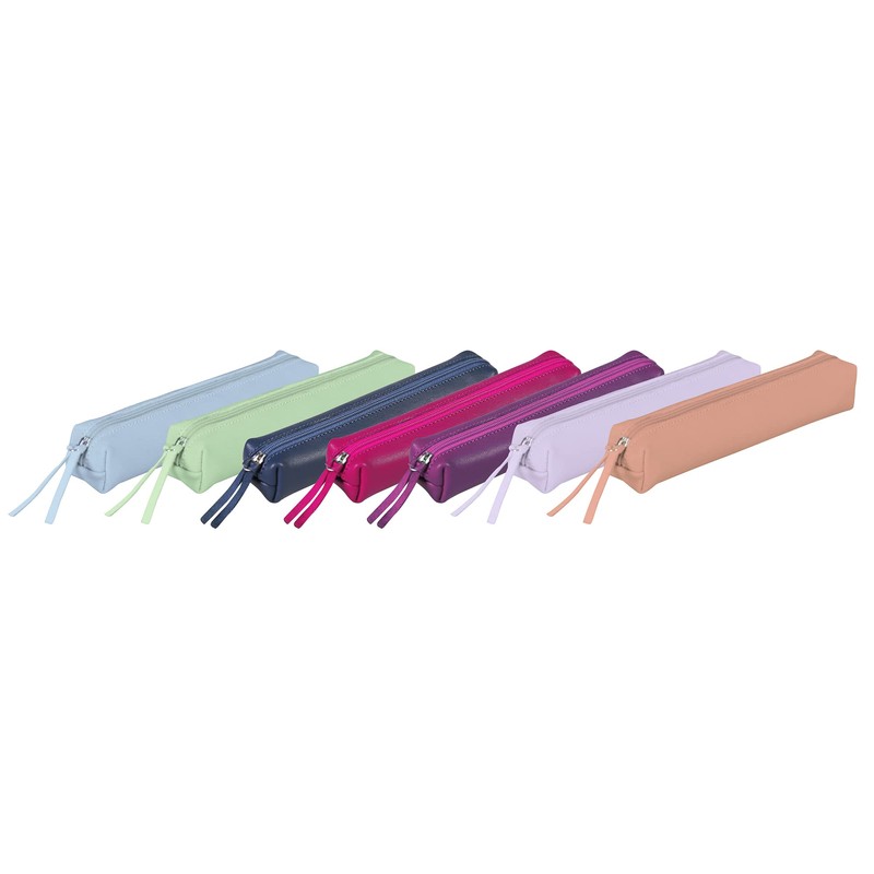 Clairefontaine Slim 410155C Lambskin Pencil Case 19.5 x 2.5 x