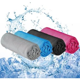 Toalla Deportiva de Enfriamiento Refrescante, Toallas Gimnasio de Hielo Fría Instantánea, Ejercicios De Secado Rápido Microfibras Toalla de