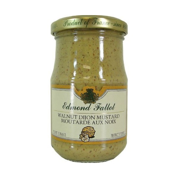 Edmond Fallot Dijon Mustard with Walnut (7 ounce)